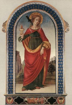 St Lucy Christianity Filippino Lippi Ölgemälde